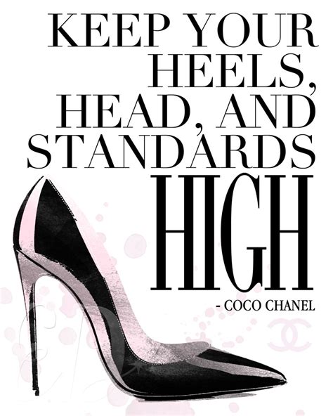 chanel saying|coco chanel quotes high heels.